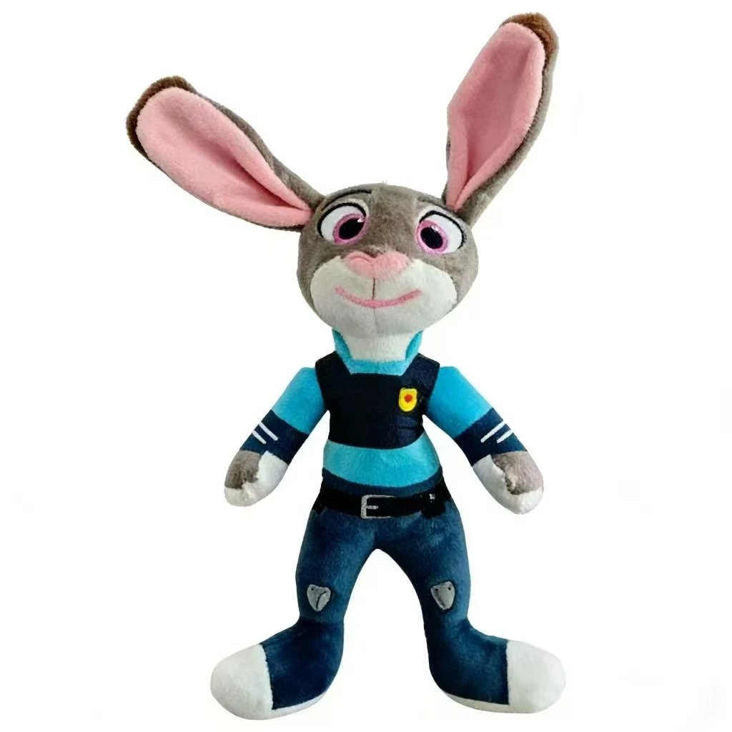 Pluszak Disney Anime Zootopia 2 Nick Wilde Judy Hopps Kreskówka Urocza Zabawka Lalka Model Prezent Urodzinowy Świąteczny dla Dzieci Przyjaciół Telewizja