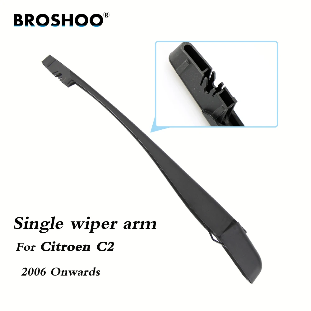 BROSHOO Car Rear Wiper Blades Back Windscreen Wiper Arm For Citroen C2 Hatchback (2006-) 355mm,Windshield Auto Accessories