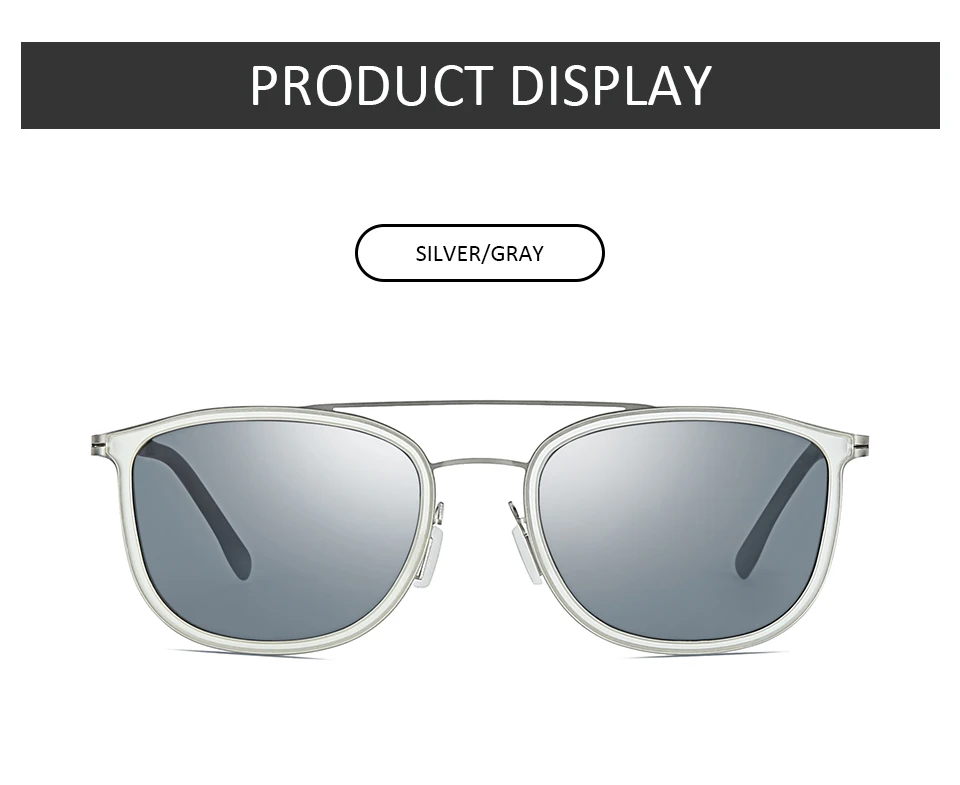 Zenottic retro runde polarisierte sonnenbrille-unisex doppelbrücke schatten sonnenbrille bt6301 – Detail 11