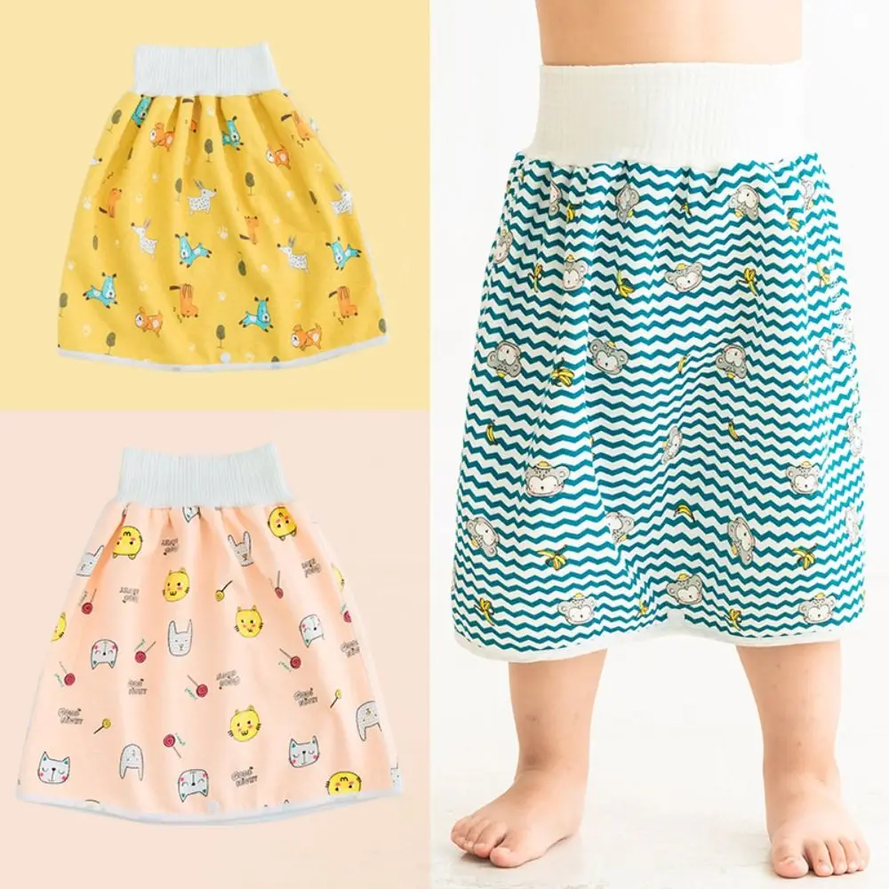 Fraldas para bebês, fraldas para troca de fraldas de pano, calças de treinamento, roupas de cama de dormir 2 em 1, fraldas para bebês