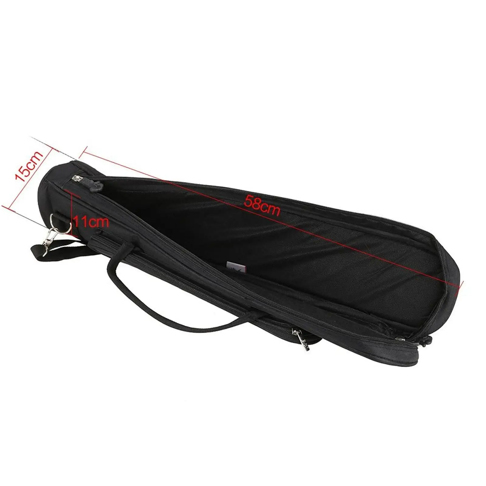 Estuche para Saxofón Soprano Recto, Portátil con Asas, Versátil, Práctico, Regalo, Bolsa para Instrumento de Viento, Bolsa para Saxofón, Funda para Saxofón