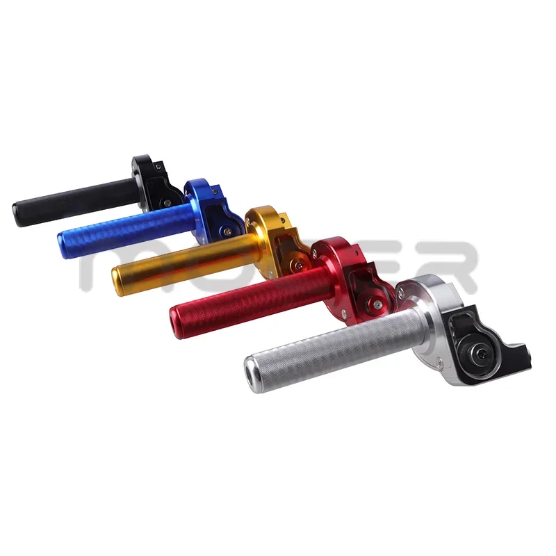 Racing 22mm CNC Aluminium Gaspedal Drossel klappen griff Quick Twister für Crf50 70 110 Irbis 125 250 Dirt Bike Motorrad Zubehör