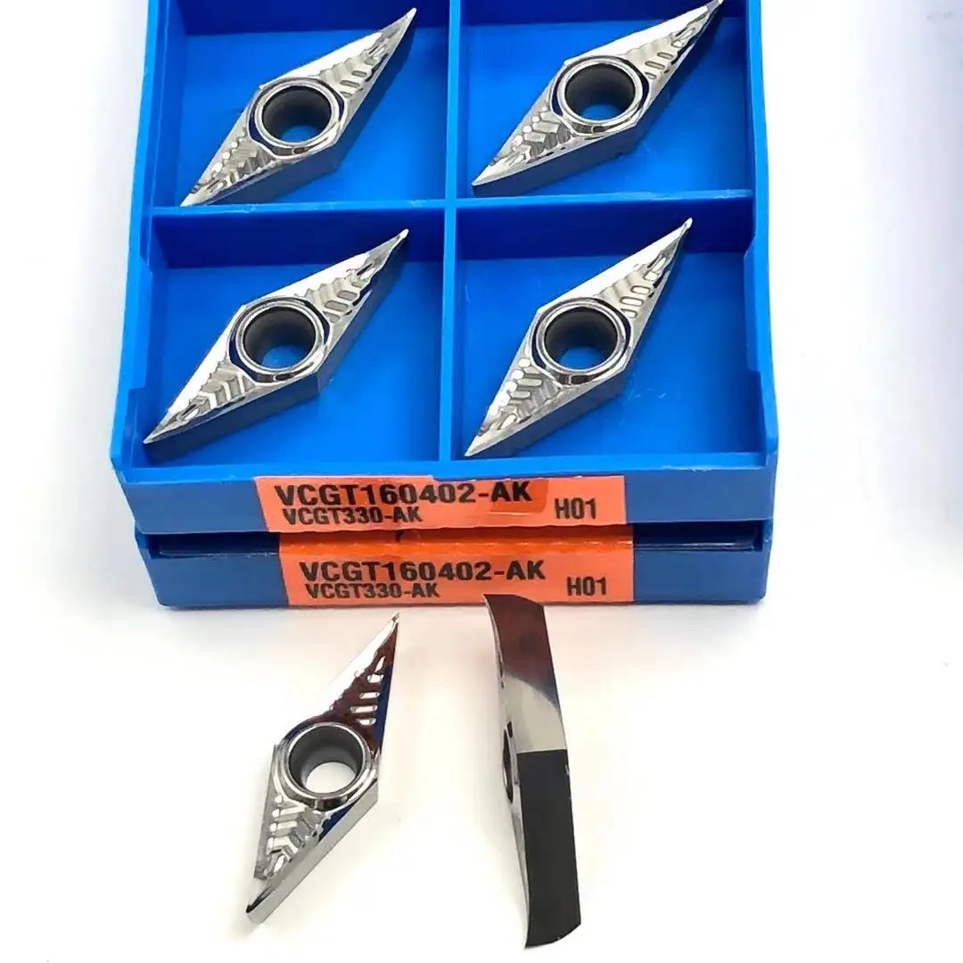 VCGT160402 VCGT160404 VCGT160408 AK H01 Aluminum Internal Turning Tool Lathe Tools VCGT High Quality Aluminum Inserts Cutting