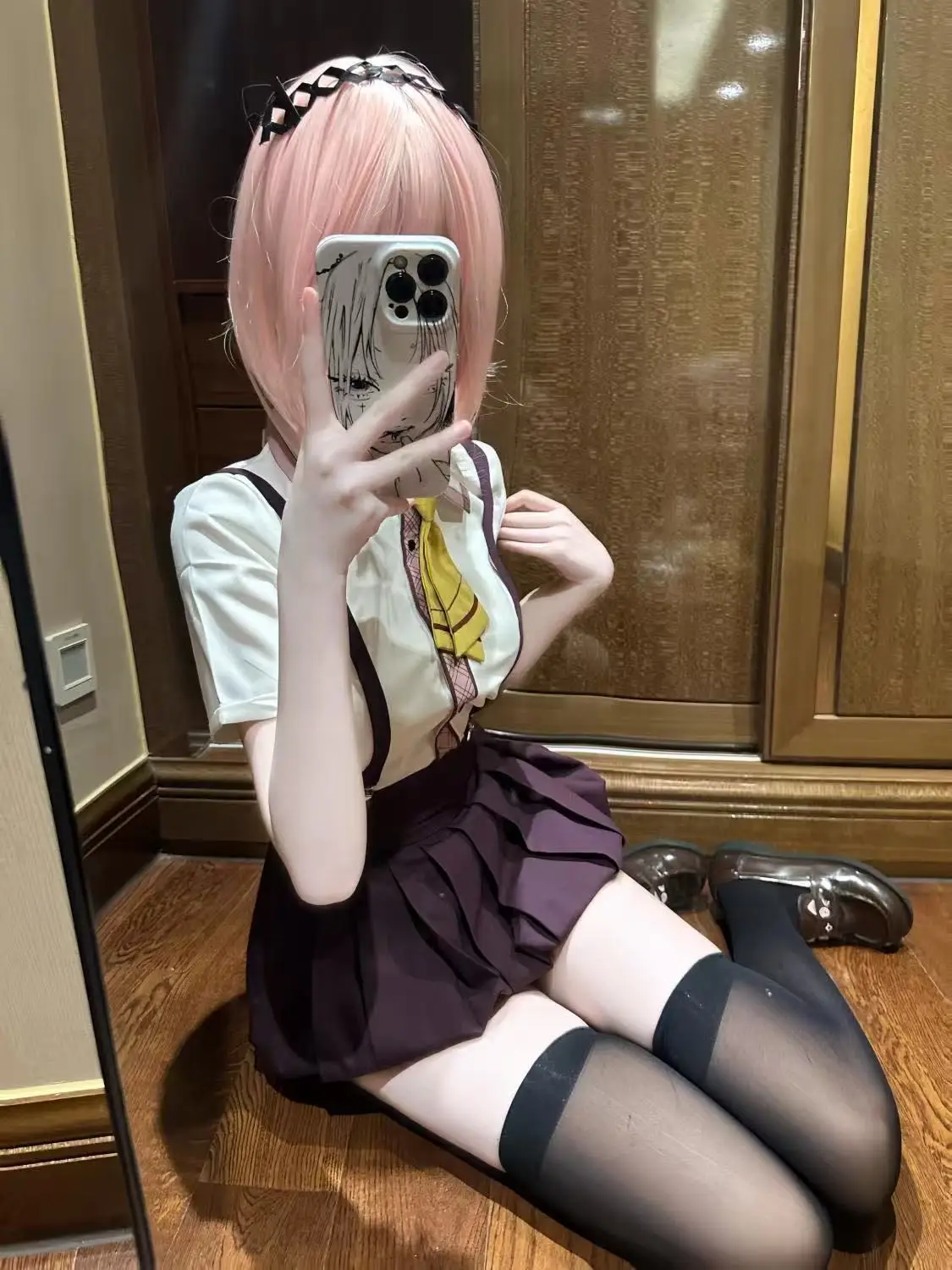

Soft's cosplay costume school student uniform anime set suitable for Halloween and Christmas