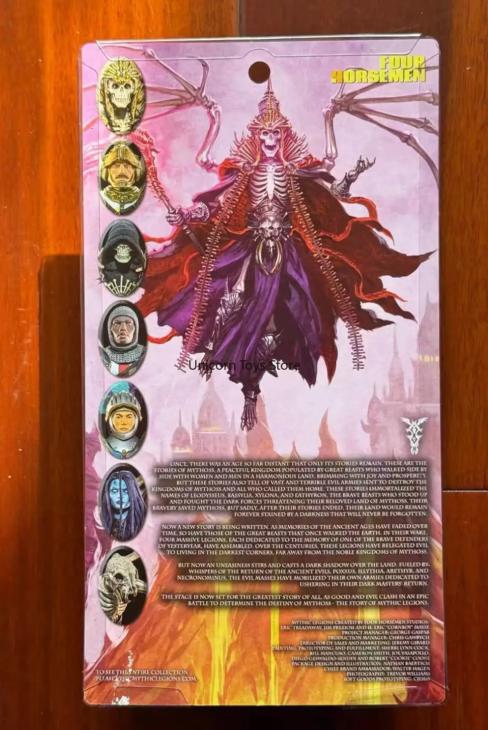 In Stock The Mythical Legion of Four Horsemen All-Stars 6 Sir Ignatius Milky White Knight 1/12 Articulated Movable Figure