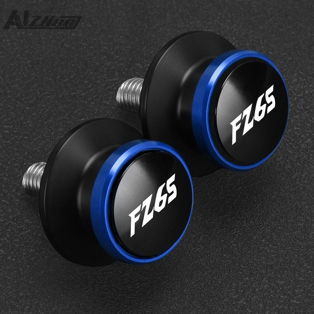 FOR YAMAHA FZ6S 1998 1999 2000 2001 2002 2003 Motorcycle Accessible 6MM Swingarm Spools Rear Stand Screws Sliders FZ6S FZ-6S