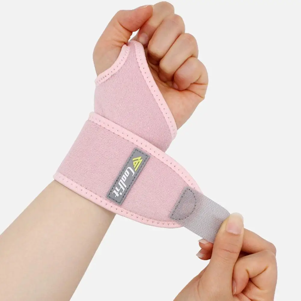 1pcs Wristband Wrapping Compression Sports Elastic Adjustable Wrist Guard Support Basketball Weight Training Wrist Wraps