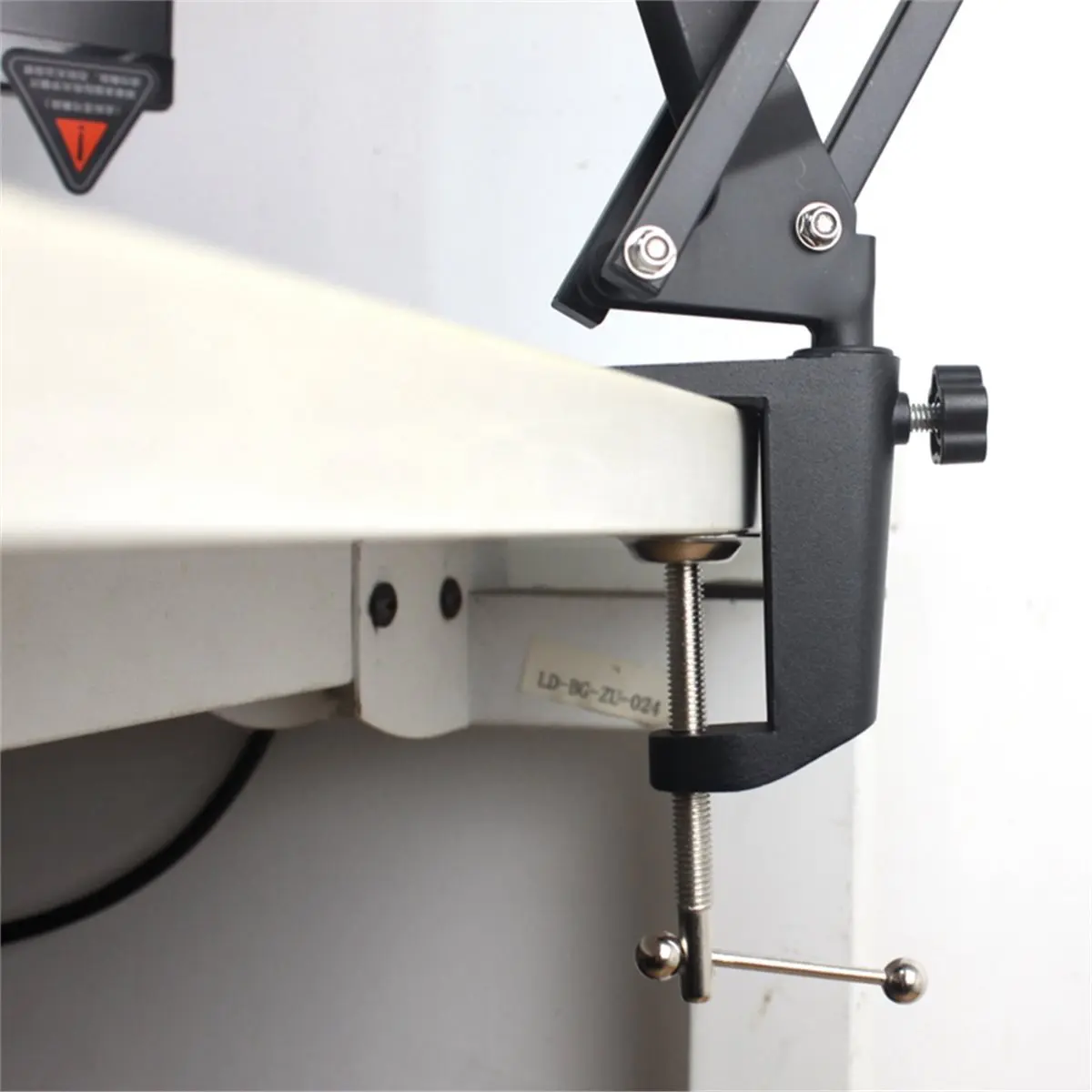 A72U Cantilever Universal Microscope Bracket Adjustable Boom Table Holder for Video Microscope Camera Stand Video Live Webcam