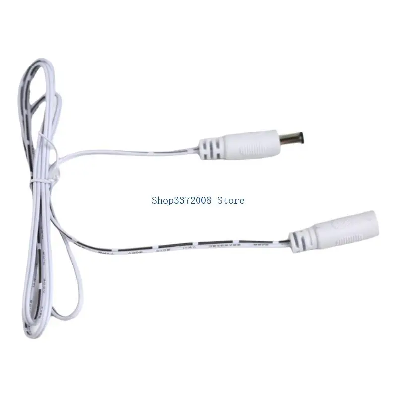 Power Extension Cable 5.5x2.1mm Adapter Cable Plug Connector For CCTV Camera