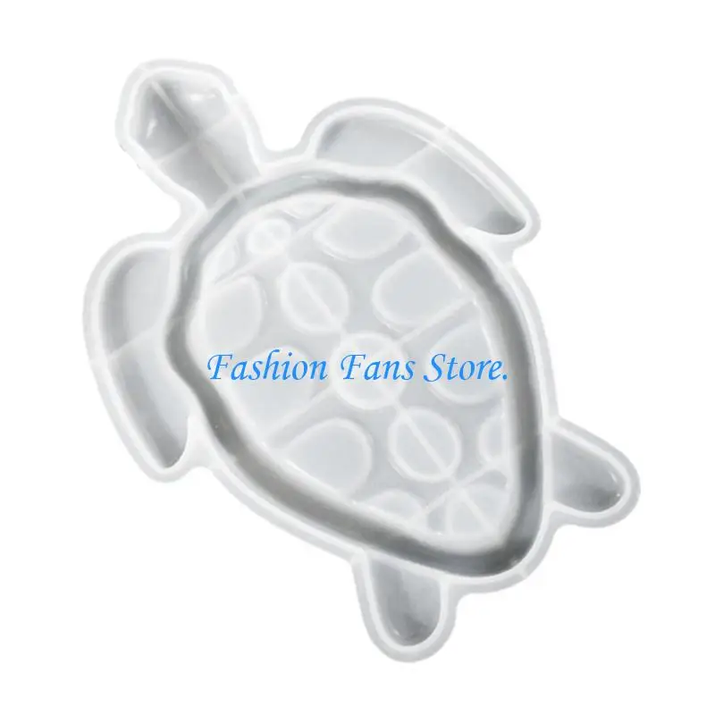 

C71D Silicone Tray Molds Home Crafting Moulds Silicone Plate Molds Seaturtle Flexible Storage Plate Molds for Plate