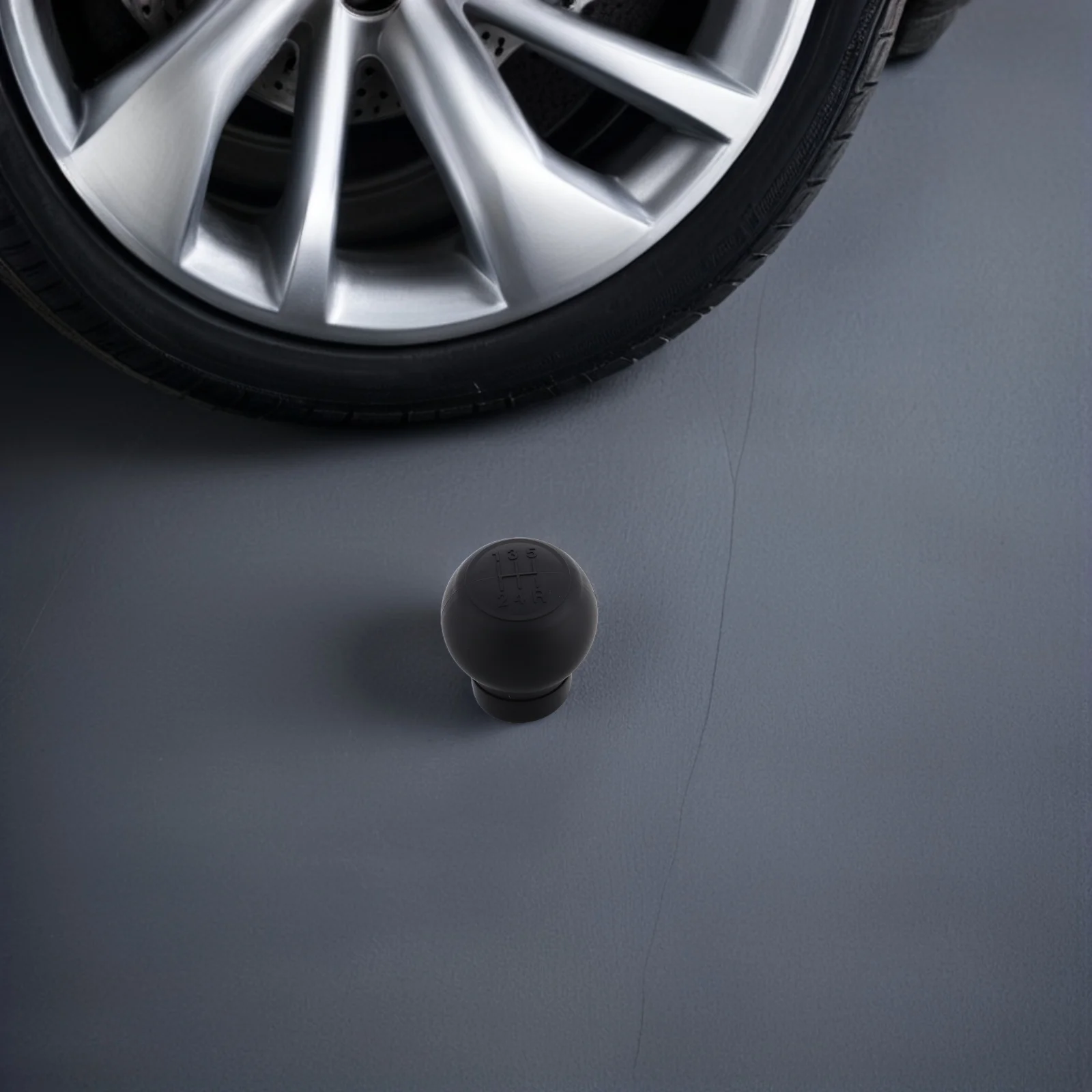 

2Pcs Car Gear Shift Cover Universal Manual Protector Black Silicone Dust Proof Wear Resistant Round Design Easy Install