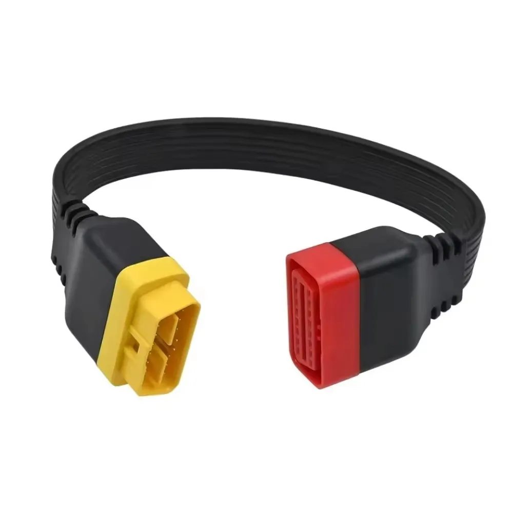 36 CM OBDII Verlängerungskabel 16 Pin Stecker Auf Buchse 36 CM für Thinkdiag Easydiag OBD2 Stecker 16Pin Diagnose ELM327 OBD2 Kabel – Detail 3
