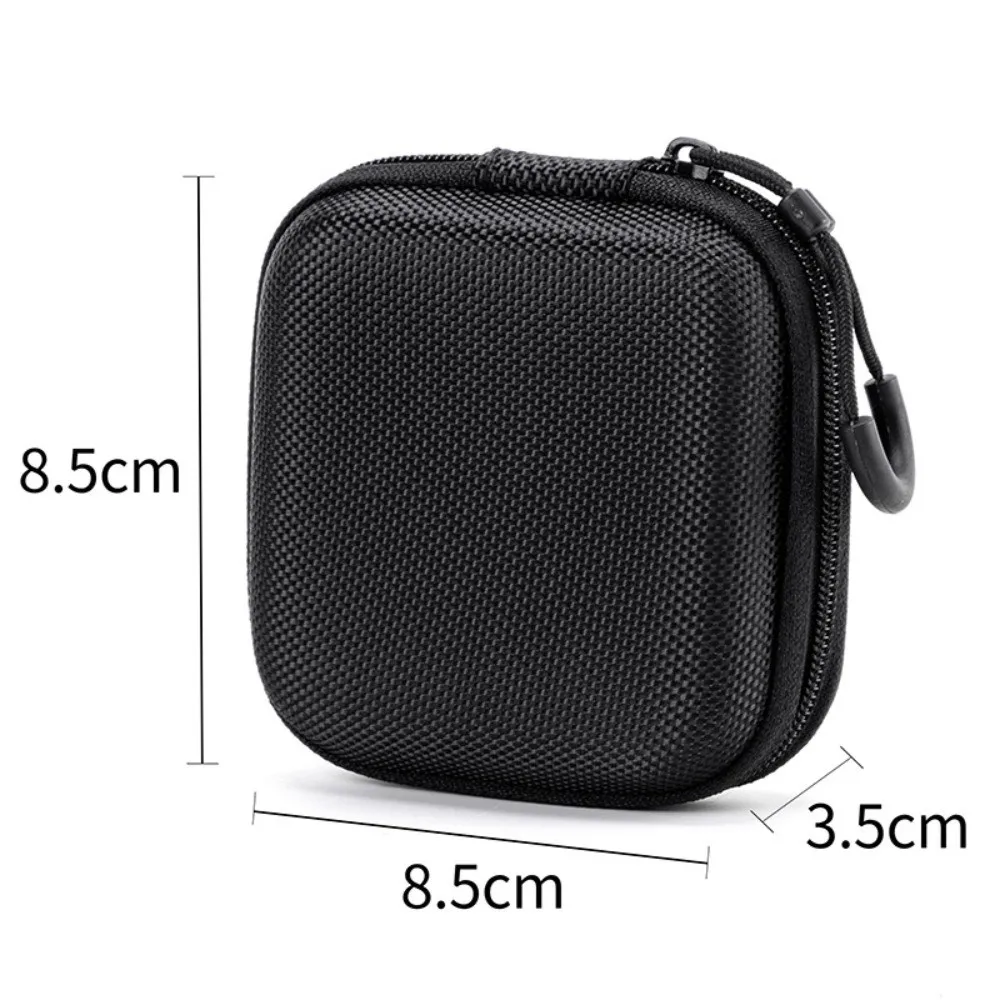 Durable Hard Shell EVA Storage Box Black Mini Pouch Carrying Bag Portable Protective Storage Case Digital Accessories