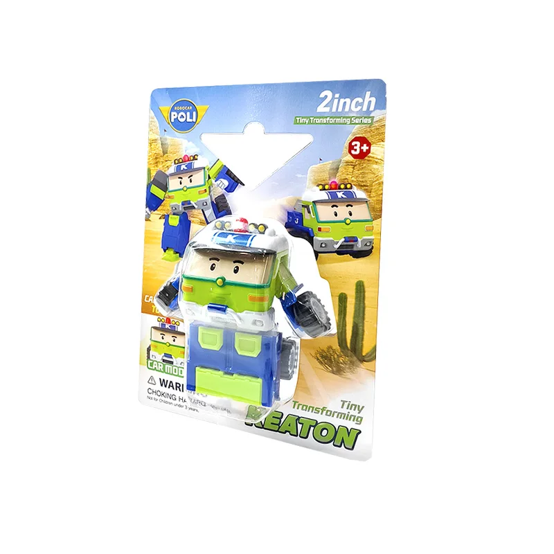 Kleine Transformerende Robot Serie Mini Deformatie Actiefiguur - Enkelverpakking Meerdere Stijlen 9 Personages Optioneel Kinderspeelgoed Cadeau