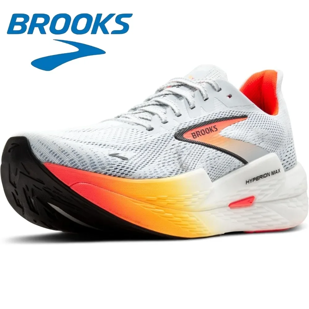 

Мужские кроссовки Brooks Hyperion Max 2, повседневные кроссовки — удобная легкая дышащая спортивная обувь нейтрального цвета с мягкой подкладкой