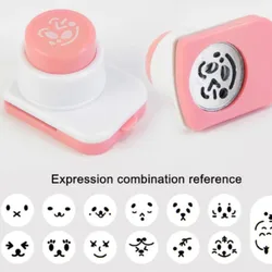 Rice Ball Molds DIY Seaweed Nori Punch Cutter Smile Face Cartoon Rice Ball Onigiri Mould Embossing Device Sushi Mold Bento