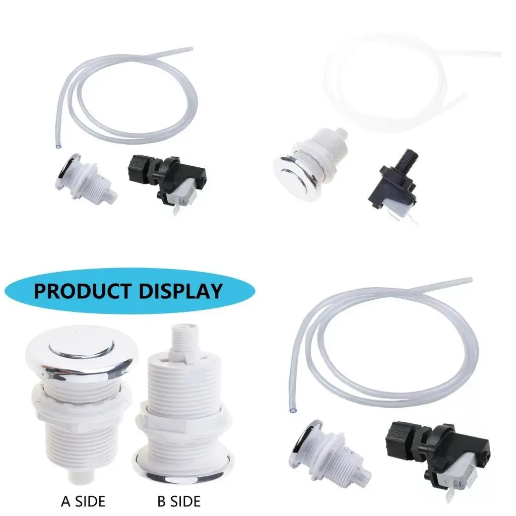

G6KF 1 Set Pneumatic Switch for Garbage Disposal 16A On Off Push Button Switch