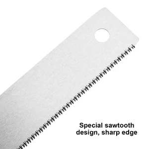 Japaner -Staffel -Staffel -Bergkette, Paar handwerkliche Säge, dünner Zahn, Genauigkeit, flaches Schneidwerkzeug, Dekoration, scharfes Messer zum Holzwerk 10 Hauptverkäufe Serra Squadron Manual - №8