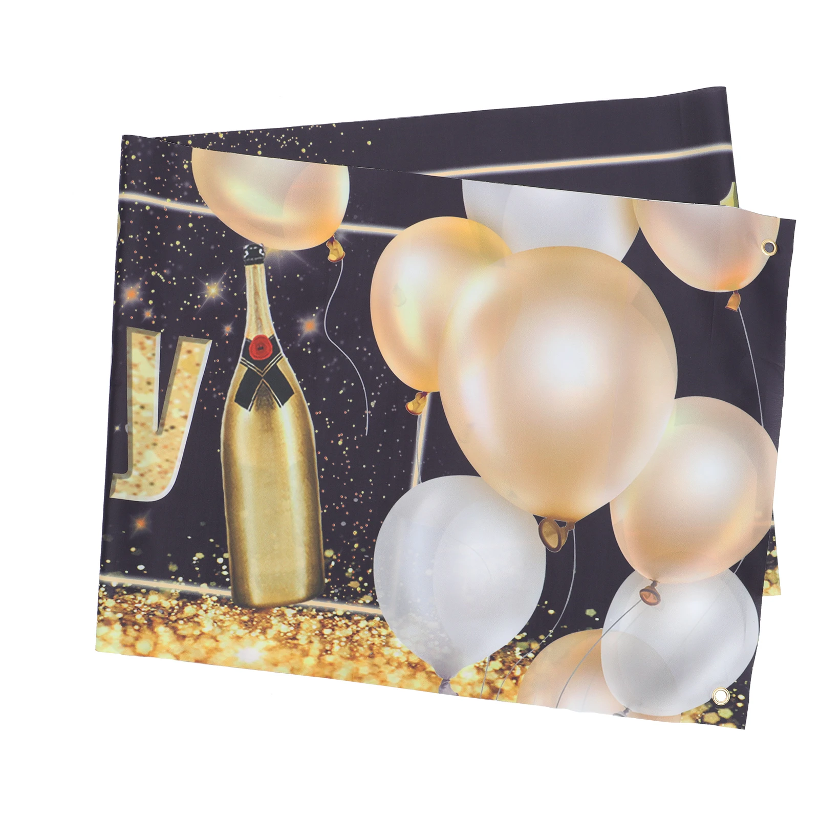

Birthday Party Banner Durable Polyester Wall Hanging Flag Photo Props Decorative nament for Home Themed Celebration Background