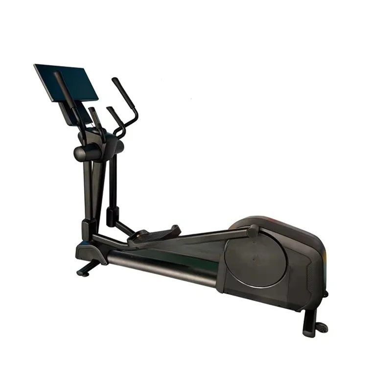 Touchscreen Elliptical Trainer Fitness Machine Manual Cross Trainer Hot Selling Magnetic Brakes