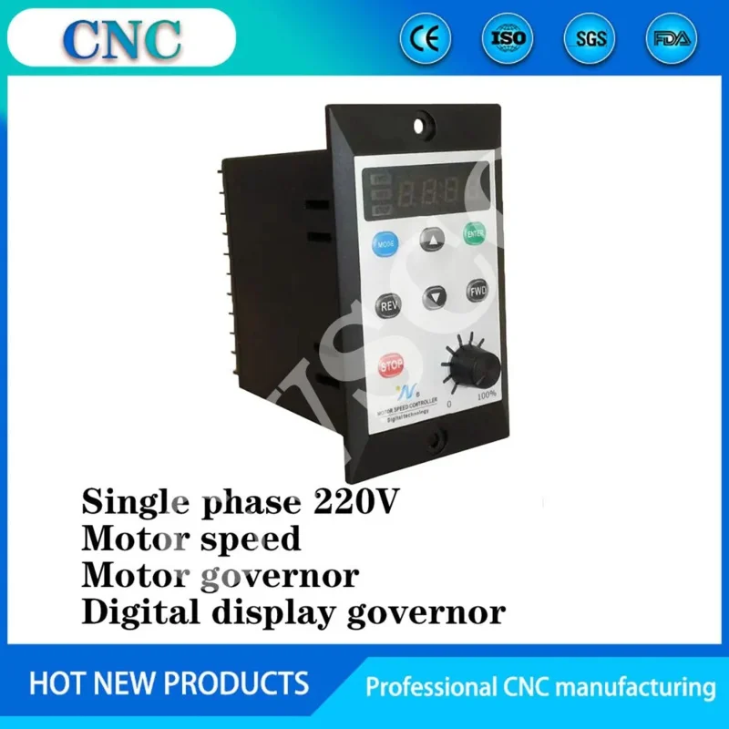 

US-52 Intelligent Digital Display Speed Controller Single-phase 220V Motor Switch Motor Soft Start