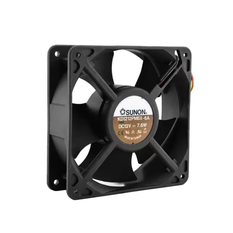 SUNON 12CM 12V 7.6W 12038 KD1212PMBX-6A Inverter Chassis Graphics Card Fan