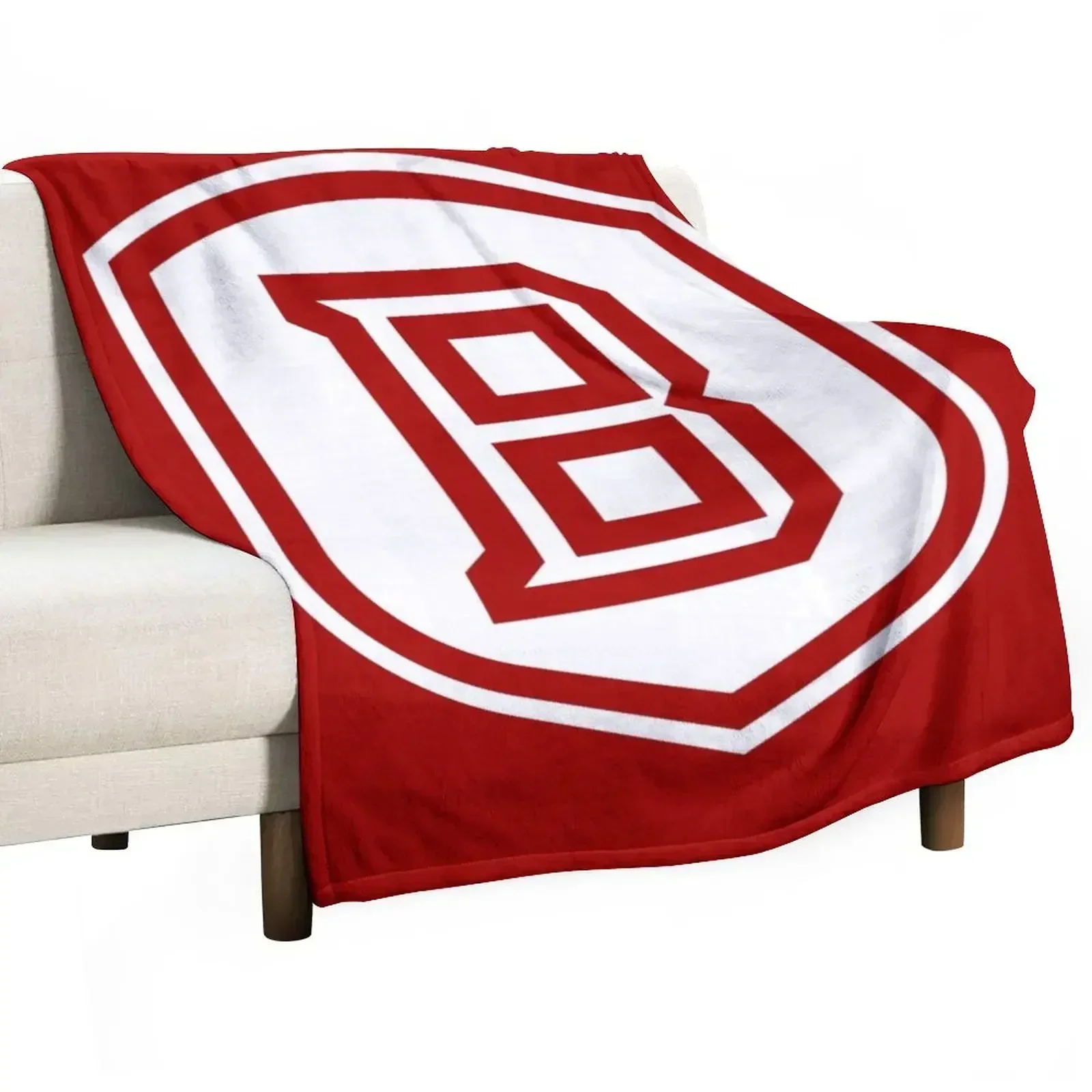 Bradley Braves Throw Blanket Hairys Tourist Plaid on the sofa Stuffeds Blankets