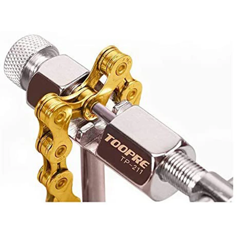 

A74K-TOOPRE Выключатель велосипедной цепи Инструмент для ручного ремонта велосипеда Винтовой тип Экстрактор заклепок цепи MTB Разветвитель цепи