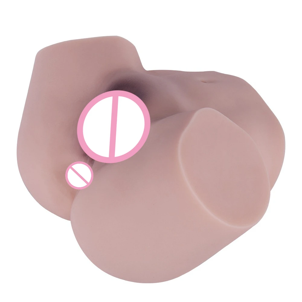 Silicone Pussy Sex Dolls Realistic Vagina Anus Torso For Male Masturbate Adult Big Butt Ass Erotic Vaginette Men Blowjob Sextoys