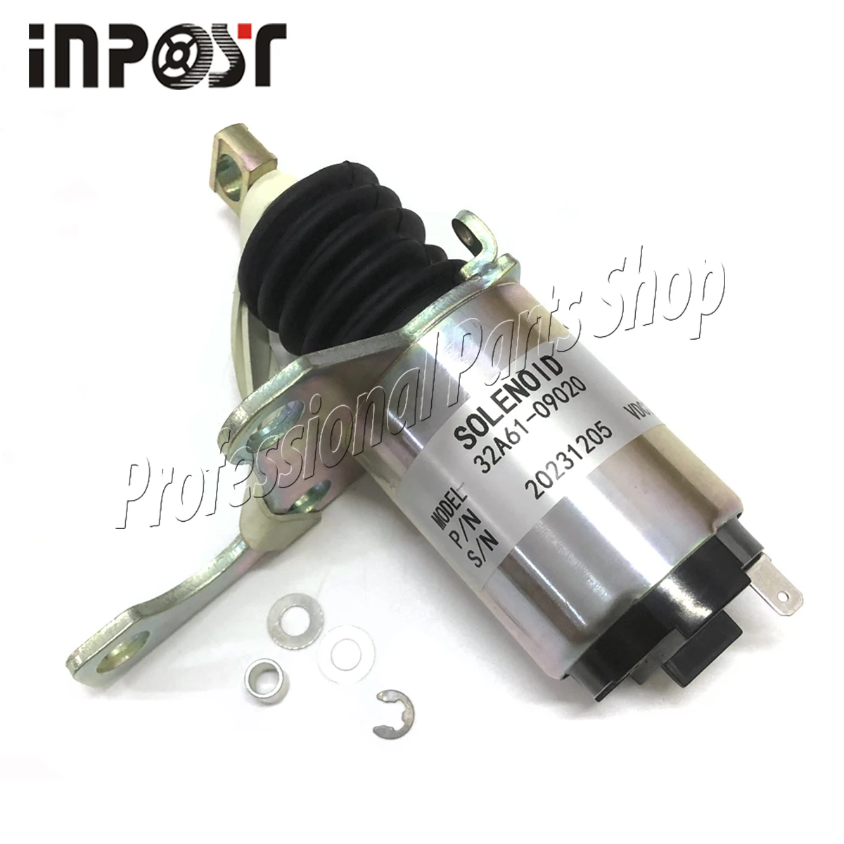 For Mitsubishi 4DQ SE SQ SS 4M40 New 32A61-09020 24V Engine Solenoid Valve