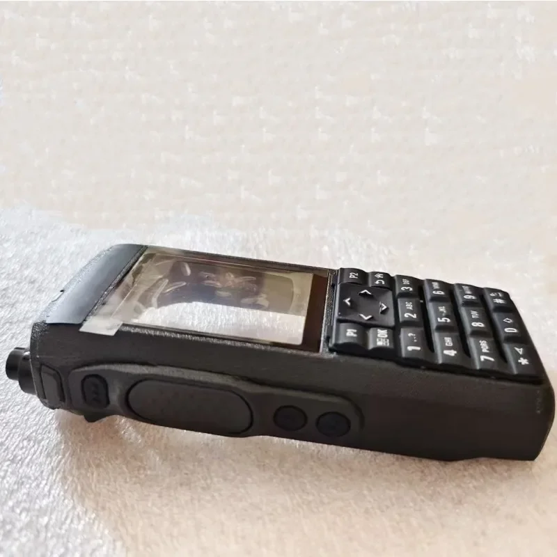 Kit de capa frontal de substituição com teclado completo para acessórios de rádio bidirecional Motorola R7