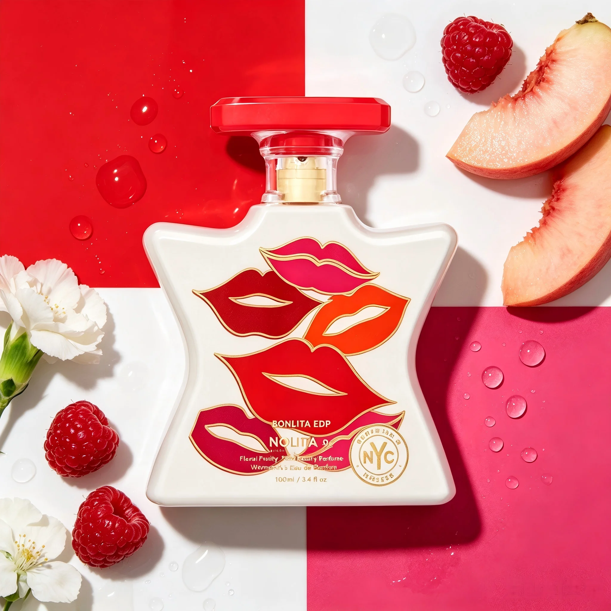 Bond No. 9 Nolita Eau de Parfum (100ml/3.40fl oz) – Flirtatious Freesia, Tangerine, Jasmine Sambac & Amber Musk – Women's Niche Perfume