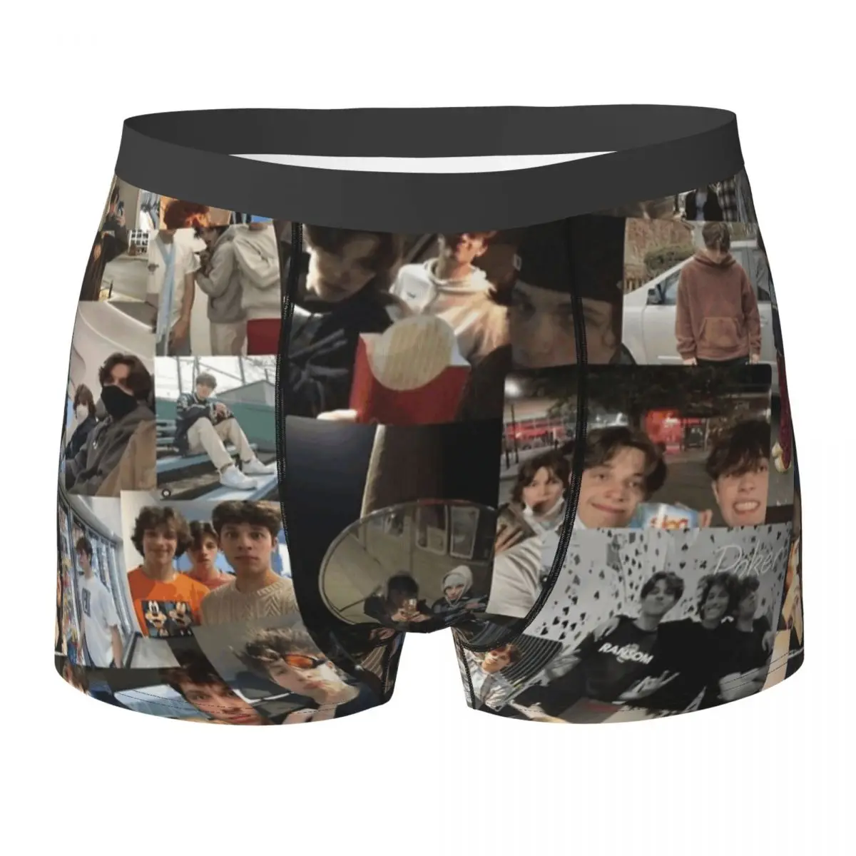 

Sturniolo Triplets Collage Underwear Music Men Shorts Briefs Funny Boxershorts High Quality Printed Oversize Panties