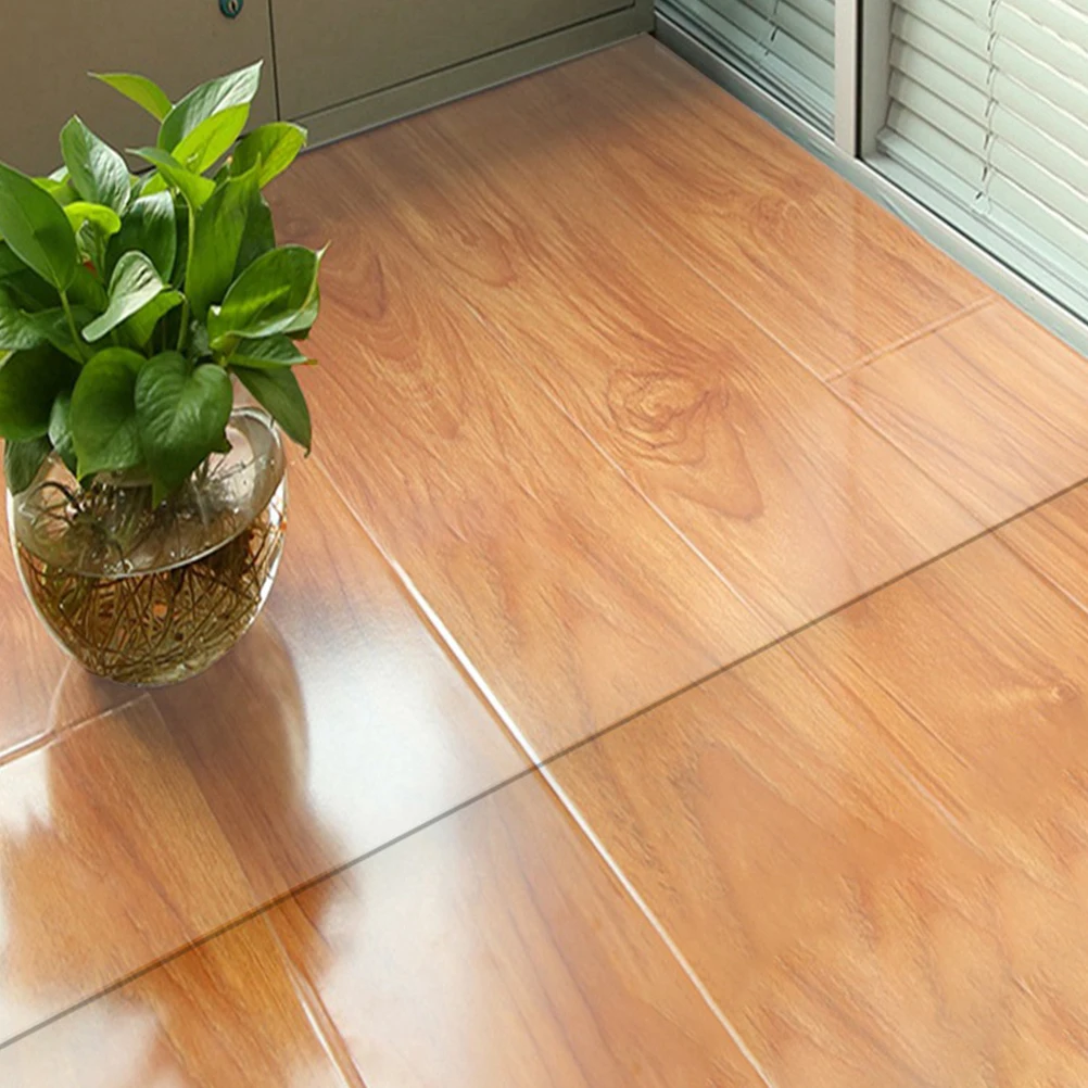 

Transparent Carpet PVC Chair Mat Floor Covering Protector For Table Cover Mat Protective Anti-Skid Garden Carpet Rug 50cm×80cm