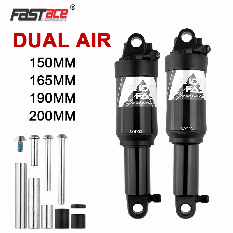 

Fastace Mtb Rear Shock Absorber Bike Dual Shock Snowmobile Absorber Racks For Pit Bicycle Electric Scooter Air Full Suspension