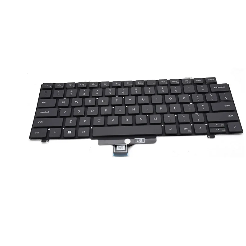 US Backlit Backlight Keyboard For Dell Latitude 5420 5421 7420 7430 7520 7521 P137G Black Color