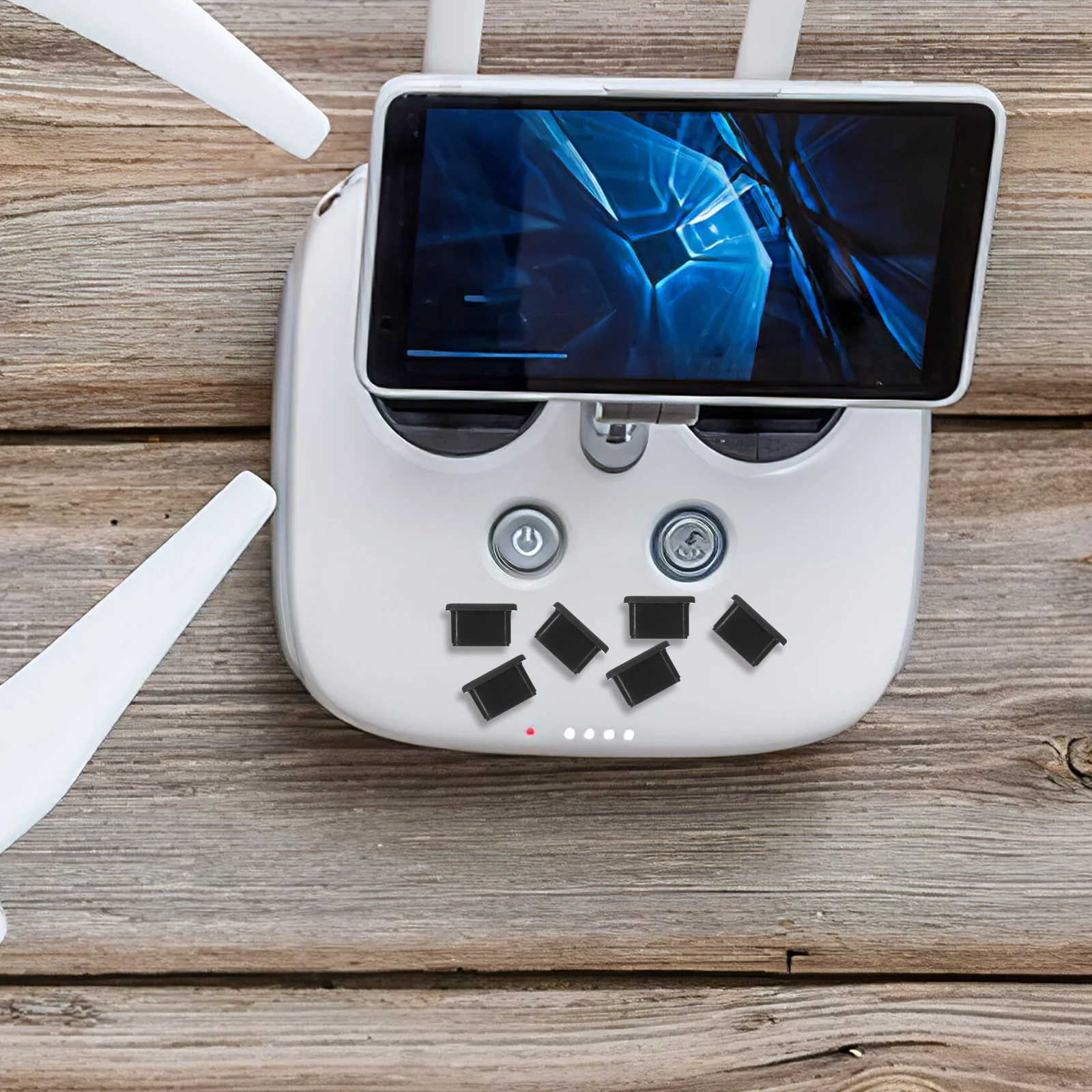 6 قطعة نوع-C حماية التوصيل سدادات صغيرة ل 3 3Pro غطاء منفذ التحكم عن بعد Usb C حامي ملحقات الهاتف