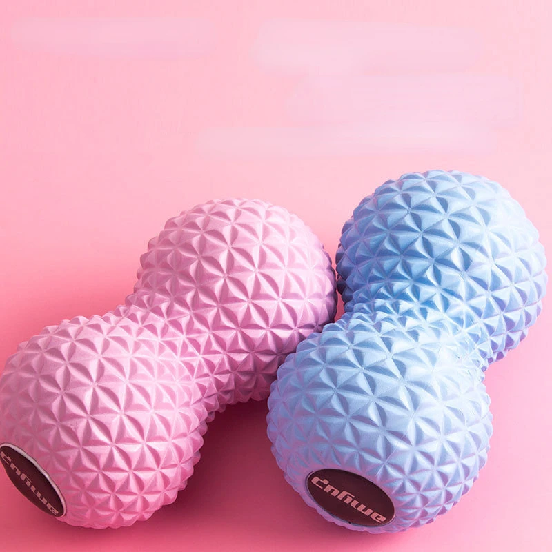 Myofascia Massage Ball Fitness Yoga Peanut Balls Back Leg Foot Massage Roller Home Gym Spine Neck Arms Muscle Relaxation Tool