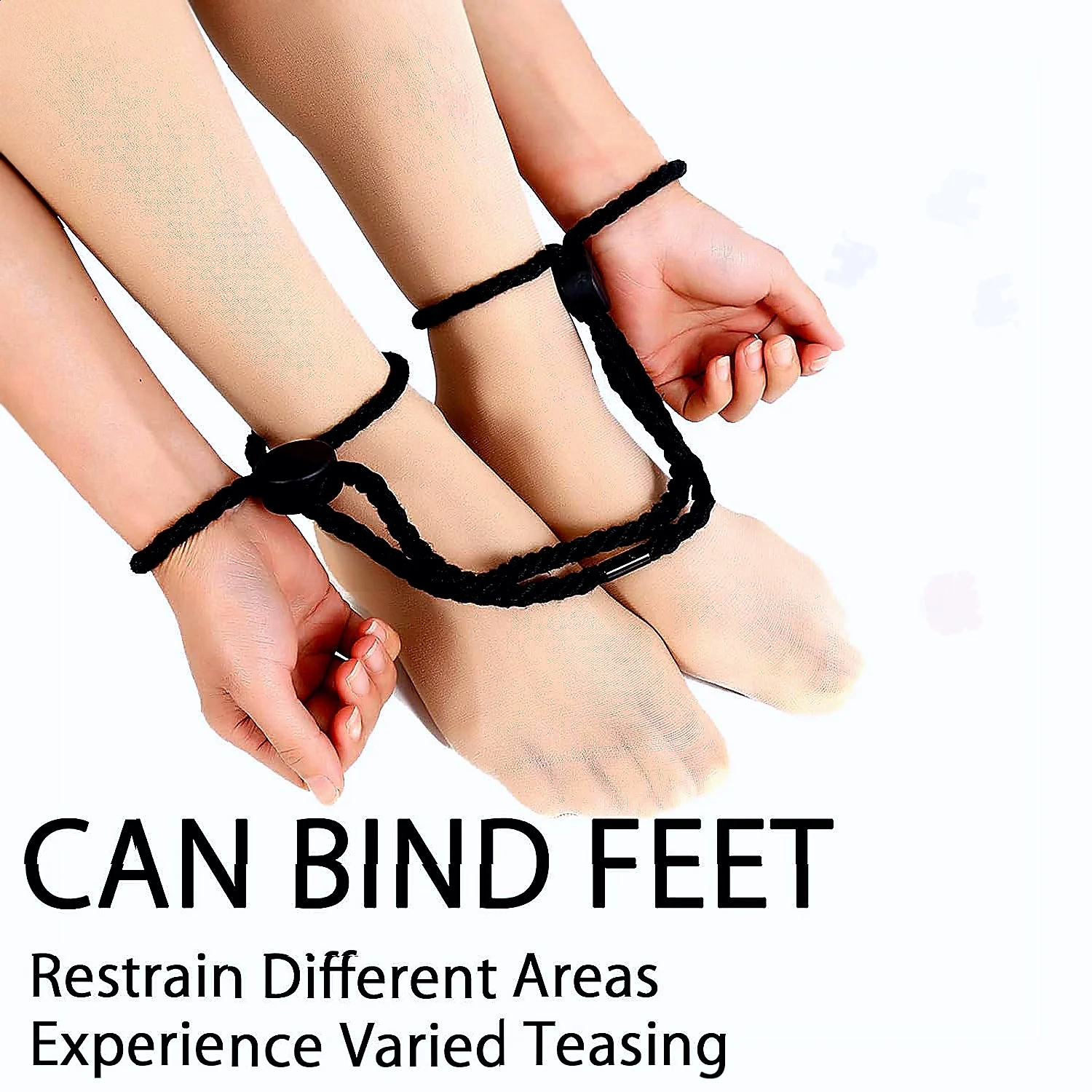 Adult Games Adjustable BDSM Sex Restraints Rope For Couples SM Bed Bondage Straps Handmade Braided Handcuff Soft Cotton Ropes