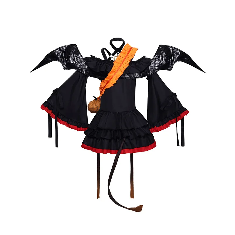 2025 Virtual Singer Kasane Teto Cosplay Dresses Project Diva Teto's Costume Halloween Virtual Idol Little Devil Dressing Up