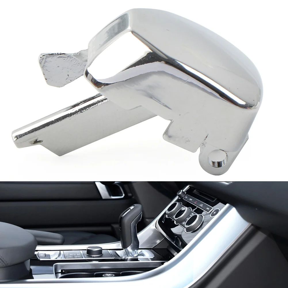 CNC Gear Shift Lever Change Button Replacement Silver For Land Rover Range Rover Sport 2014 2015 2016 2017 2018 2019 2020