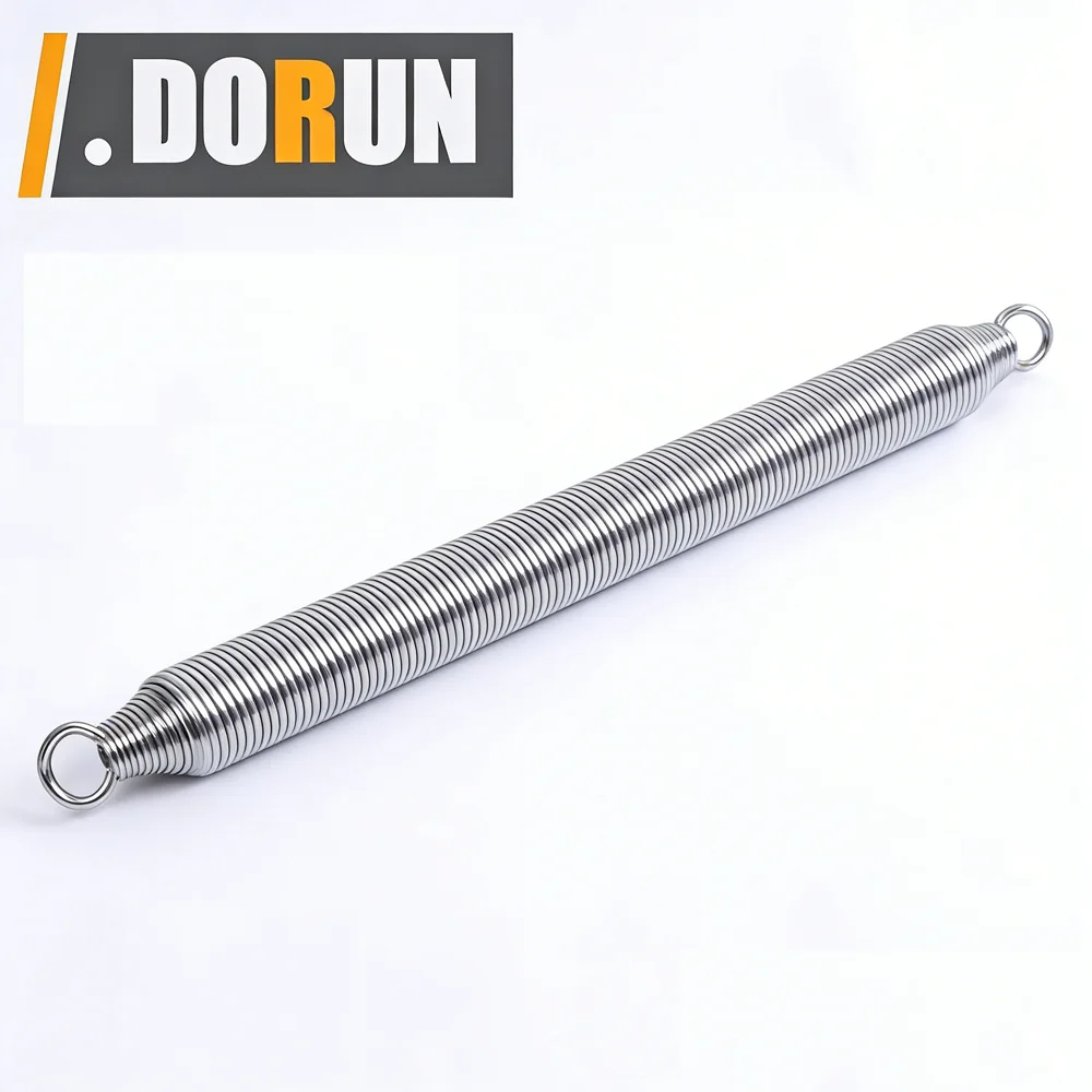 Metal Spring Chest Expander 30‑105KG Adjustable Pull Rotatable Handle Arm Strength Trainer With Extra Replacement Springs