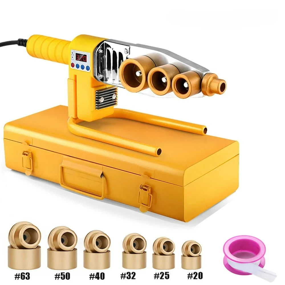 

Customizable 800/1000W Pipe Welding Machine 220V Pipe Welding Iron PB/PP/PE/PPR Pipe Welding Tools,