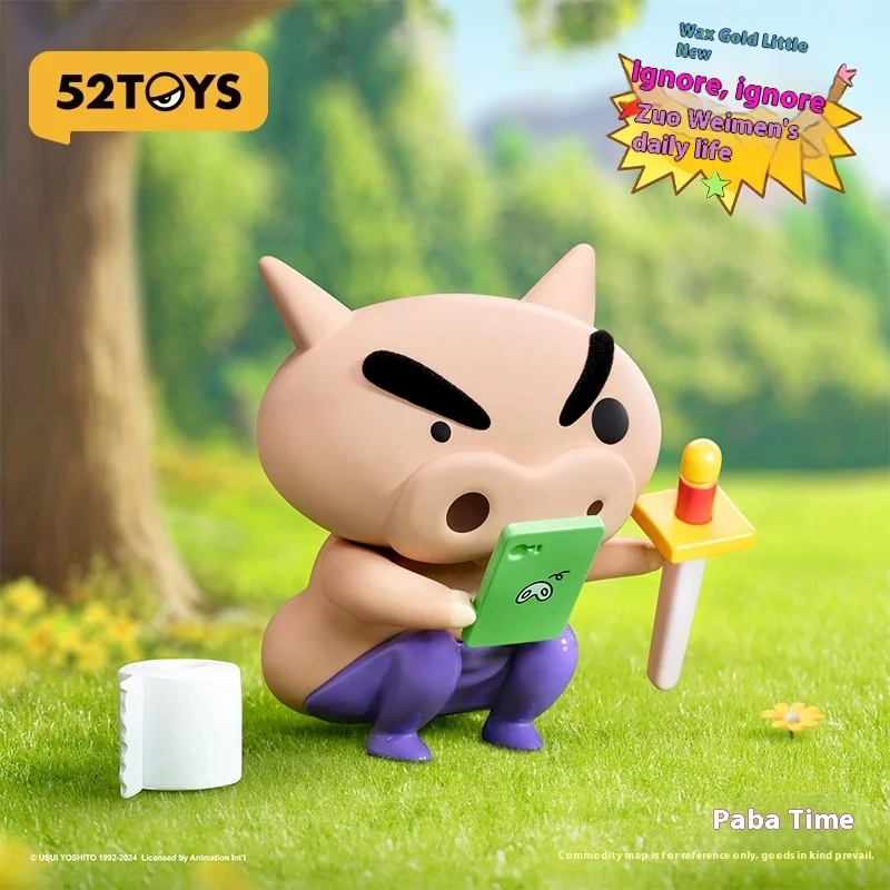

Hot 52toys Crayon Shin-Chan Ignores Saemon'S Daily Blind Box, Hand-Made Tide, Cute Toys, Children'S Holiday Gifts Ornaments
