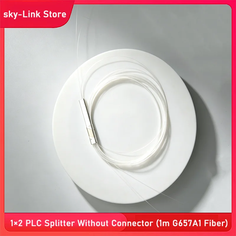 plc光ファイバースプリッター-コネクタなし-1x2-1x4-1x8-1x16-1m-g657a1-09mm-ベア光ファイバースプリッター