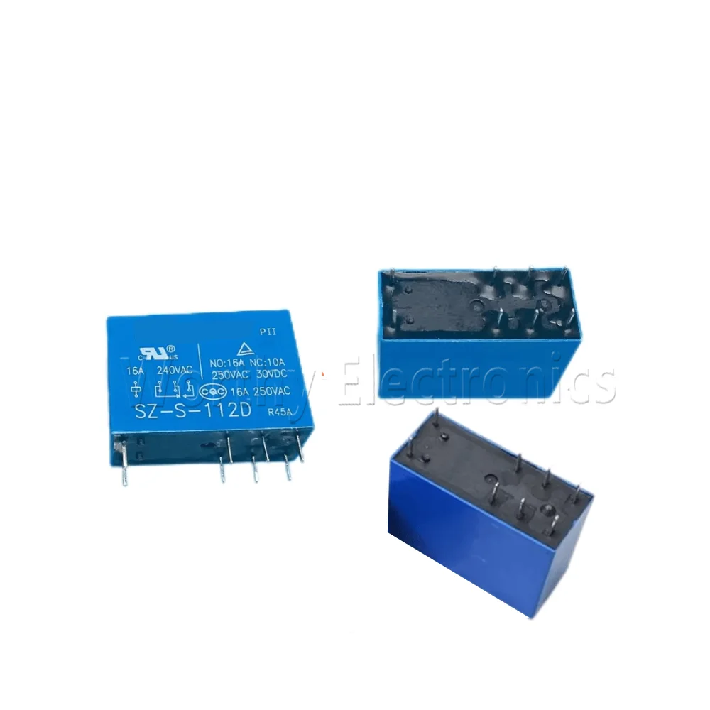 Free shipping 10PCS/LOT SZ-S-112D 8PIN 16A relay
