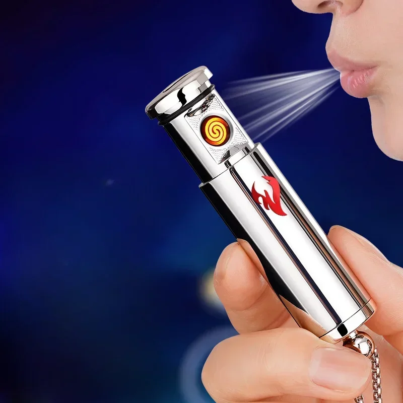 

Magic Tungsten Lighter Intelligent Voice Control Ignition USB Charging Windproof Cigarette Lighter Portable Portable Men's Gifts