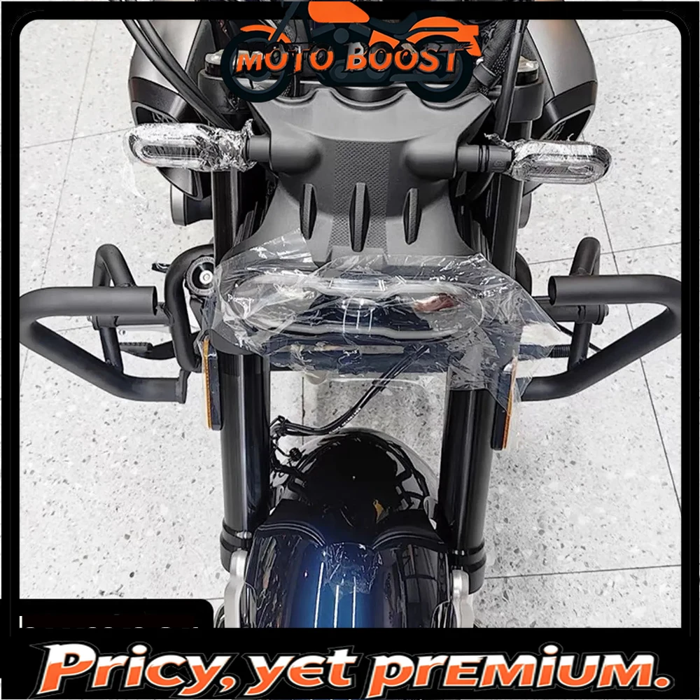 

Suitable for VOGE CU525 modified motorcycle anti-fall and anti-collision bumper folding backrest bracket quick release side bag