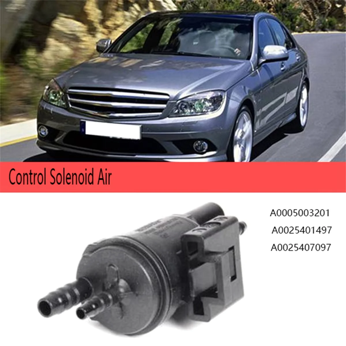 A0025407097 EGR Valve Control Solenoid Air Switching Valve for Mercedes Benz 4007C02 A0005003201 A0025401497