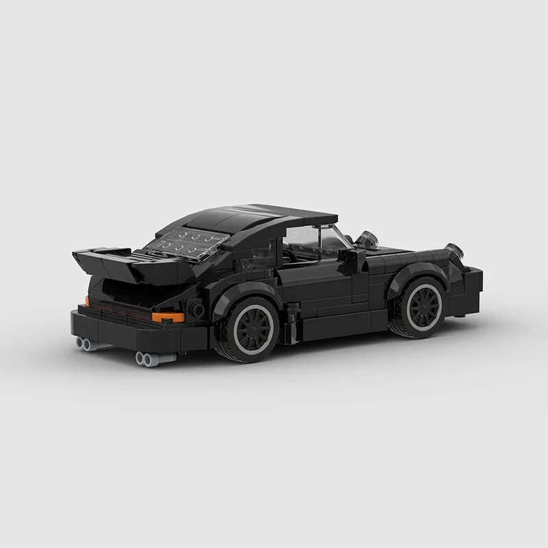 Black Bird 911 (930) Turbo Racing Car Building Blocks